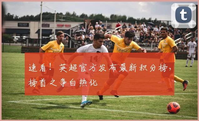 速看！英超官方发布最新积分榜，榜首之争白热化